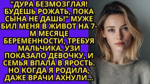 Жизненные Истории|Муж бил меня в живот на 7-м месяце беременности|Истории из жизни|Реальные истории