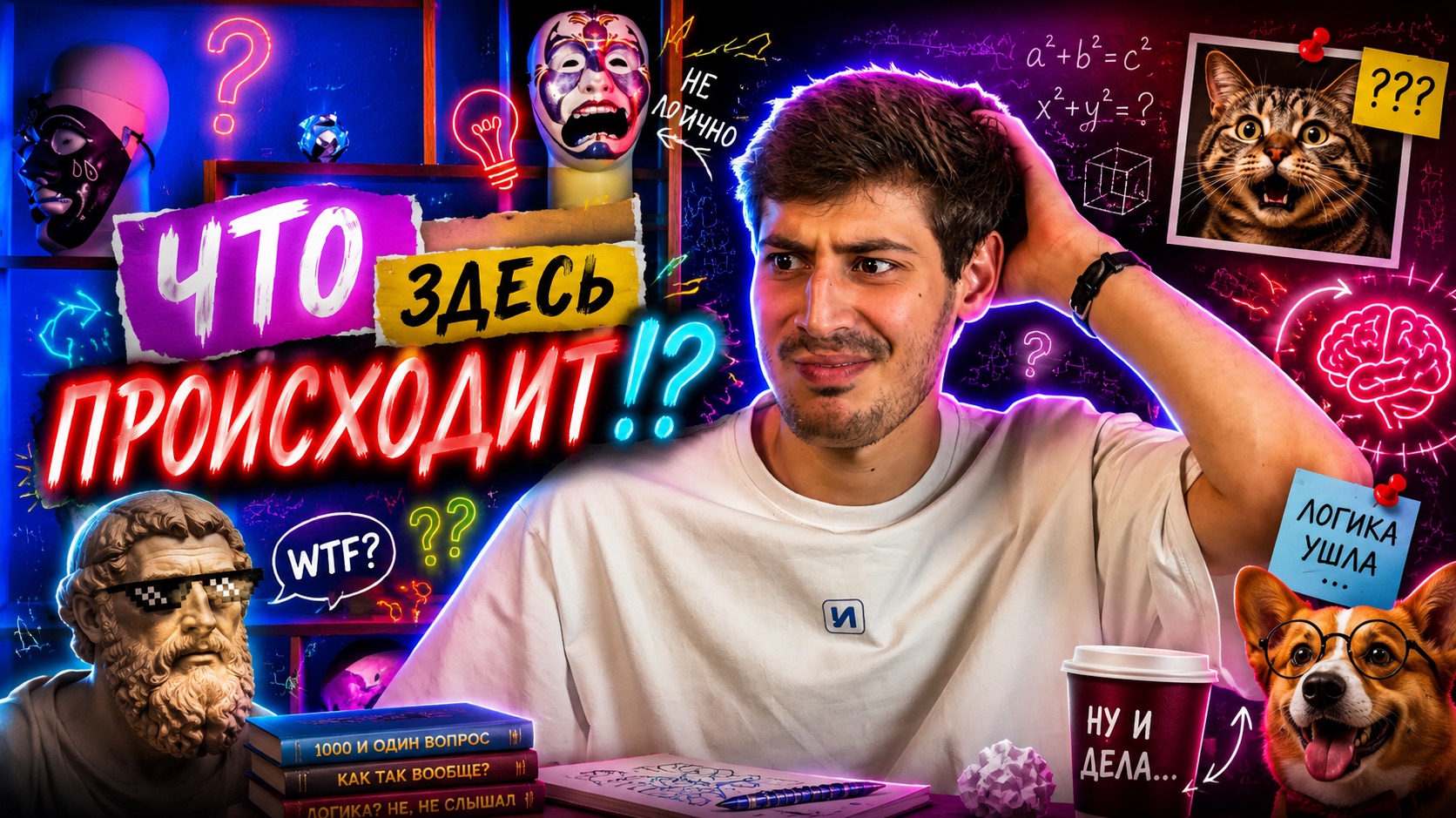 СМЕХ: включён💡ЛОГИКА: отключена⁉️😂 смотреть онлайн