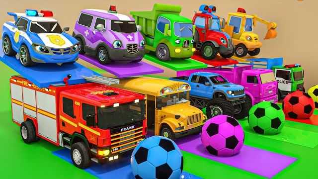 Baby Shark + Bingo + Wheels On the Bus — Учимся петь — Детские песенки и стишки смотреть онлайн