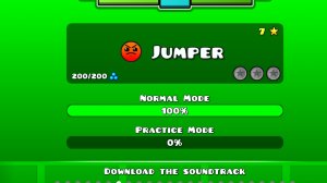Geometry dash | Прохождение Jumper [без монет]