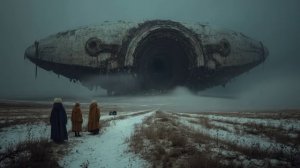 Dust and Chrome - The Gate Opened ｜ Atmospheric Cyberpunk Ambient Music to Relax To