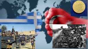 Вечная война Греции и Турции!!! кто побеждает? Большой исторический обзор. И обзор 50 евроцентов.