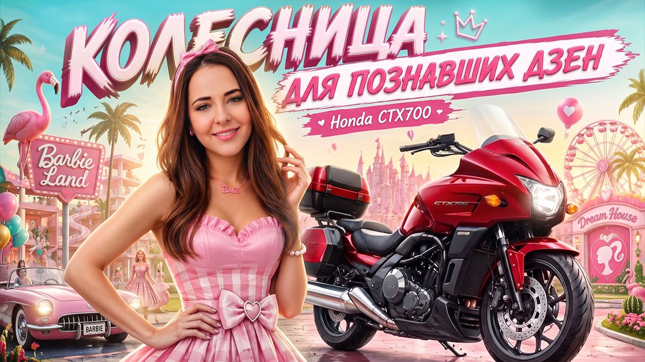 Honda CTX700  Тест от Ксю：RoadEmotional