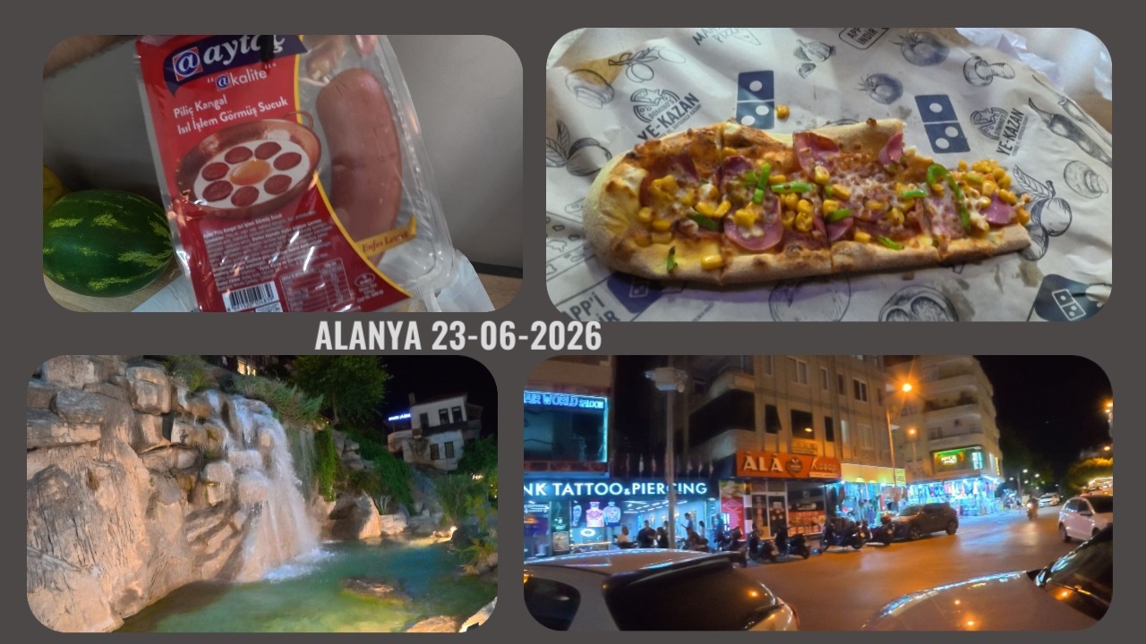Аланья Турция 23 июня 2026 ALANYA