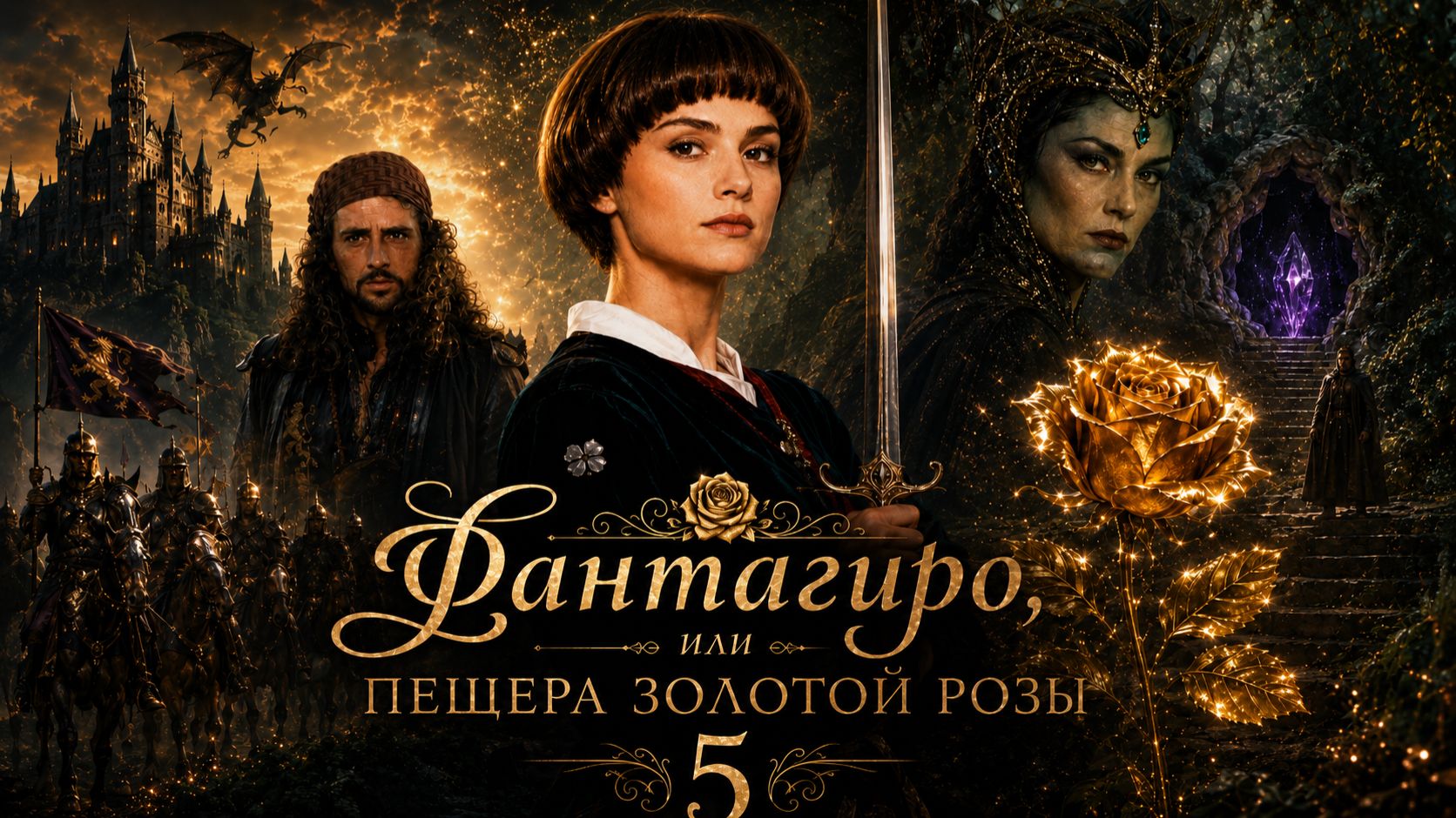 Фантагиро или Пещера золотой розы 5 | Fantaghirò 5 (1996)