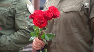 Сотрудники СОБР «Клинок» почтили память павшего боевого товарища