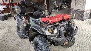 Квадрицкл - квадроцикл Baltmotors Striker 500 EFI . Простой и честный обзор моего первого квадрика.