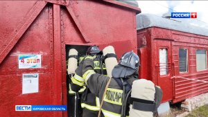 Лучшие пожарные расчеты ведомственной охраны ГЖД продемонстрировали своё мастерство