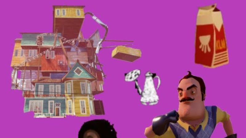 Исследую новый дом Соседа! Hello Neighbor#8