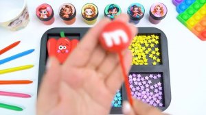 ДЕЛАЮ СМЕШНОЙ СЛАЙМ ИЗ КОНФЕТ! РАДУГА, M&M — ВЗРЫВ КАЙФА 😍