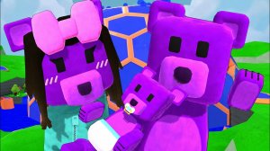 Семья Супер Мишки vs Боссов и Королевы Пчёл #257 Арена и Миссии Super Bear Adventure на пурумчата