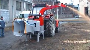 Стационарная дробилка дискового типа SKORPION 120E, 160E, 250 E. Видео работы станков
