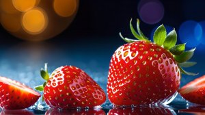 Crystal Strawberry Slicing ASMR: Гладкие звуки исцеления 🎧