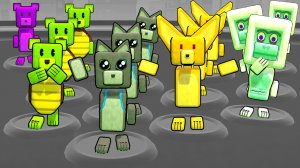 Много Боссов Супер Мишек vs Боссов #341 Серый Мультиплеер Super Bear Adventure - Пурумчата