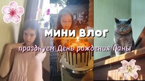 Мини влог! Отмечаем День рождение Ланы! ❤❤❤