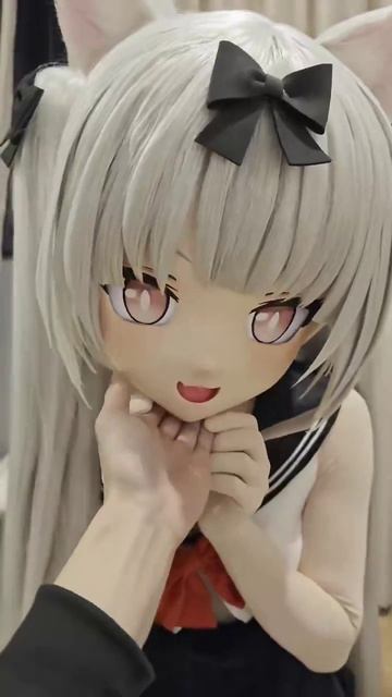 POV petting Catgirl Kigurumi Doll. смотреть онлайн