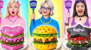 Кулинарный Челлендж: Барби vs Братц против Бабушки | Потрясающие Кухонные Лайфхаки
