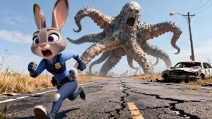 Зверополис 2  ⭐😨 Кошмар в аквапарке Джуди, нападение гигантской морской звезды! 💦🐰