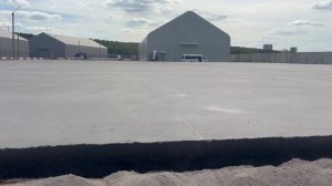 Подготовлено основание для монтажа самонесущего склада ПСК Сталь