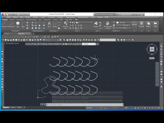 Уроки AutoCAD Панель редактирования смотреть онлайн