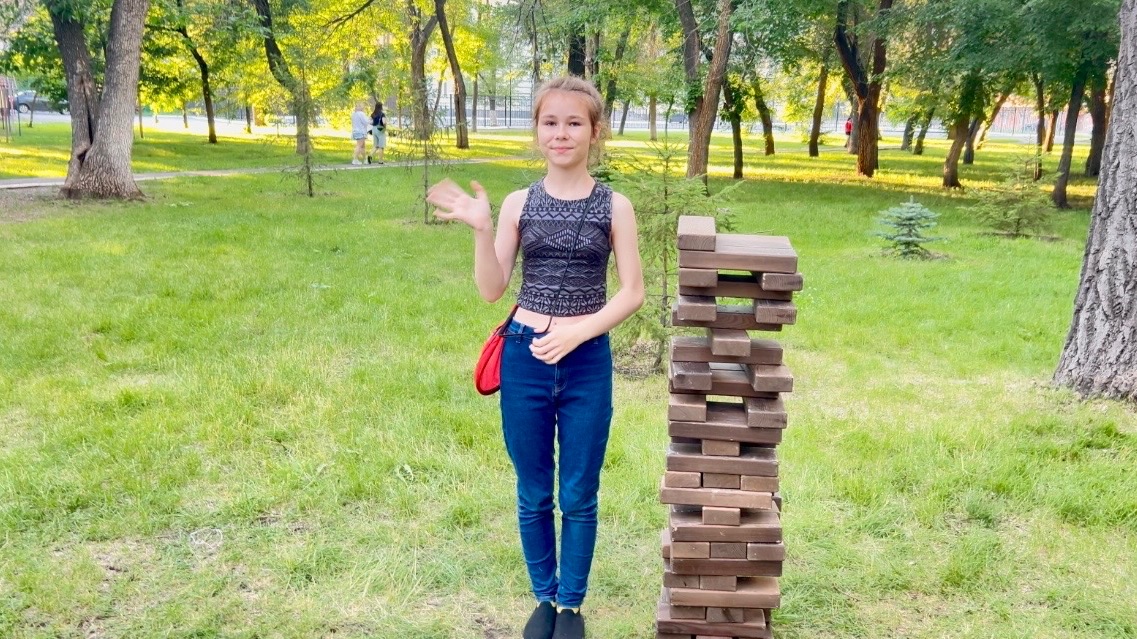 Гигантская игра  “Дженга”