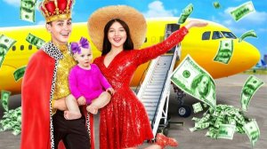 Гига Богатые Родители VS Бедные Родители День Рождения Нищей VS Богатой Студентки Тим Тин
