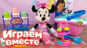 ИГРАЕМ ВМЕСТЕ В ИГРУШКИ ИЗ МУЛЬТИКА МИККИ МАУС И МИННИ МАУС №12 АСМР НОВОГОДНИЕ ИГРУШКИ ДЛЯ ДЕТЕЙ