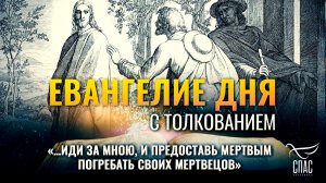 «…иди за Мною, и предоставь мертвым погребать своих мертвецов» / Евангелие дня