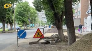 СПЕЦИАЛИСТЫ ГКС ЖЕЛЕЗНОГОРСКА ВЕДУТ ПОДГОТОВКУ БУДУЩЕЙ ПАРКОВКИ ПО УЛ. ГАЙДАРА ПОД УКЛАДКУ АСФАЛЬТА