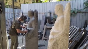 Изготовление мемориальной скульптуры из гранита