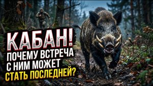 КАБАН! Почему встреча с ним в лесу может стать последней?