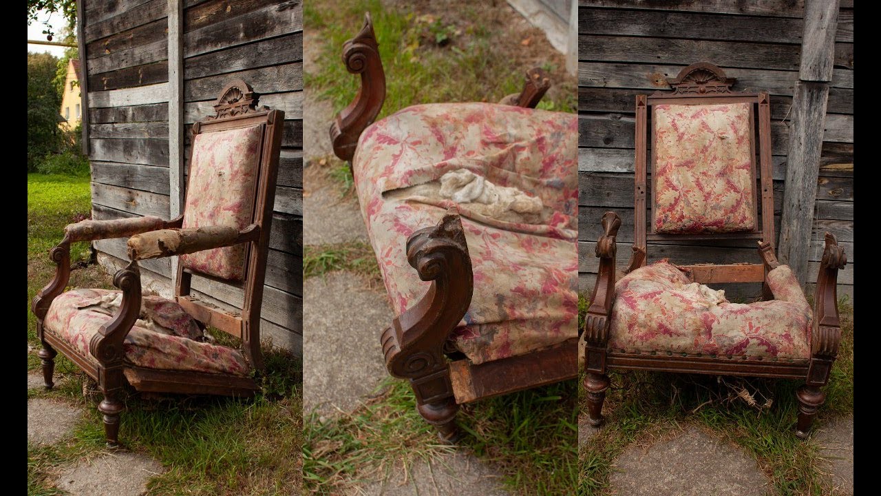 Реставрация старинного кресла из Кёнигсберга/Restoration armchair from Konigsberg смотреть онлайн