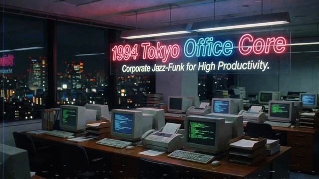 1994 Tokyo Office Core ｜ Corporate Jazz-Funk for Deep Focus and High Productivity смотреть онлайн