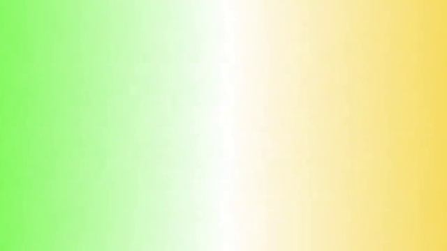 Горизонтальный плавно вращающийся зелёно-бело-жёлтый фон