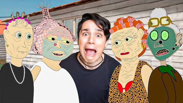 ПРИШЕЛ НА ТУСУ К БАБКЕ АЛЛКЕ И ТЕПЕРЬ Я ВНУК НА ЧАС! смотреть онлайн