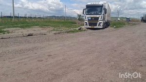 VOLVO FH. Снова в рейс. Выехал из Китая, подхватил напарника и заехали на Байкал ручки помочить😁✌️