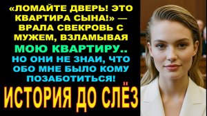 Ломайте дверь! Это квартира сына!—свекровь с мужем приехала взломать МОЮ квартиру но ОНИ НЕ ЗНАЛИ...
