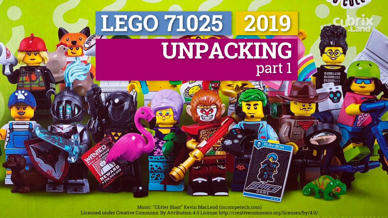 РАСПАКОВКА ЛЕГО МИНИФИГУРОК 19 СЕРИИ 71025 (Часть 1) LEGO MINIFIGURES SERIES 19 UNPACKING (part 1) смотреть онлайн