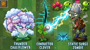 Plants VS Zombies-2 РАСТЕНИЯ ПРОТИВ ЗОМБИ Grafted mod Hybrid pvz ПВЗ МОД Битва прохождение