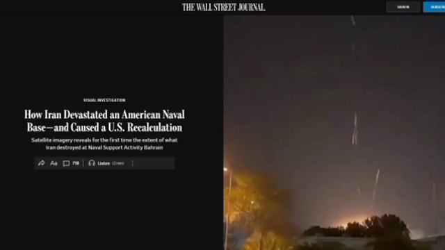‼️🇺🇸🇮🇷 США пересматривают свое военное присутствие на Ближнем Востоке после иранских ударов, — W смотреть онлайн
