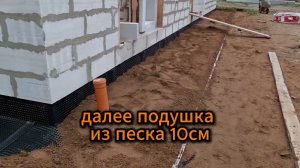 утепленная отмостка