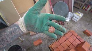 Камино-печь из Витебского кирпича с духовкой в Саратовской области.