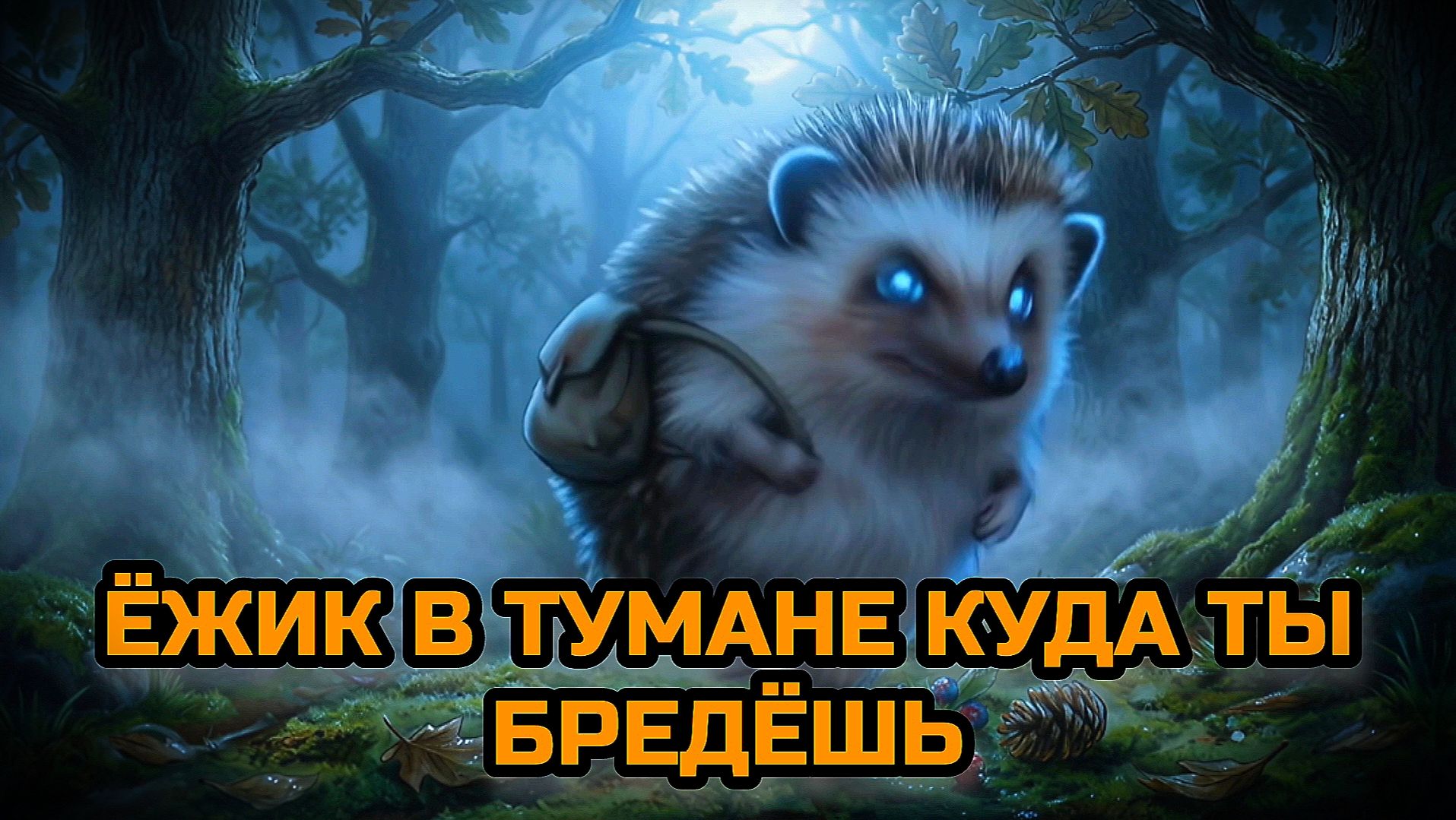 ЁЖИК В ТУМАНЕ КУДА, ТЫ БРЕДЁШЬ?