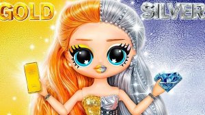 Золото vs Серебро! Куклы ЛОЛ растут! Идеи для кукол ЛОЛ ОМГ