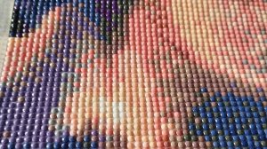 ASMR - Diamond painting - Алмазная мозаика - Процесс выкладки