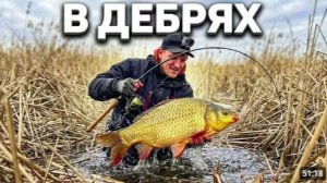 В ДЕБРЯХ ДИКИЕ КАРАСИ НА ПОПЛАВОК в КАМЫШАХ! НЕВОЗМОЖНО ОСТАНОВИТЬСЯ