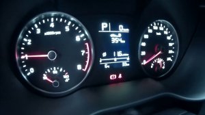 Панель приборов KIA Rio X Line 2018 (спец серия FWC)