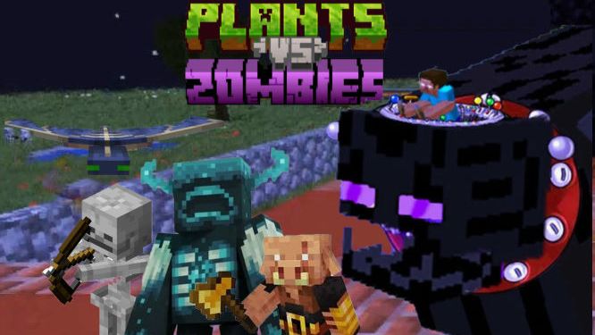 Этот Зомбосс никого не оставит равнодушным! прохождение моей карты по PvZ в майнкрафте#6