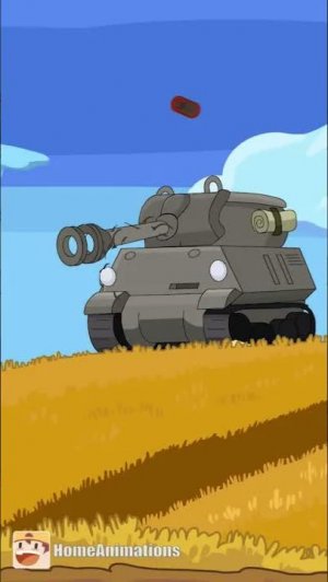 Есть ПРОБИТИЕ ! #shorts #homeanimations #танки #cartoon #animation