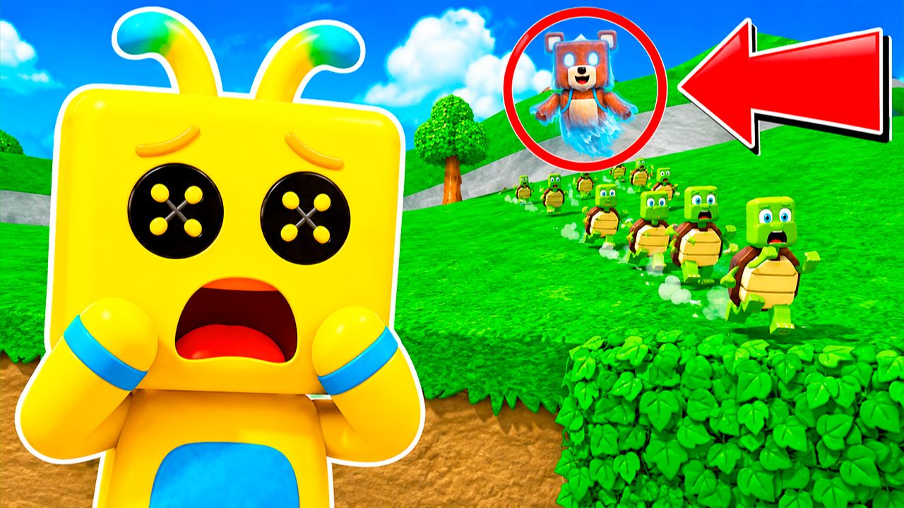 Я НАШЕЛ 5 ПРИЗРАКОВ в СУПЕР МИШКА! Super Bear Adventure смотреть онлайн